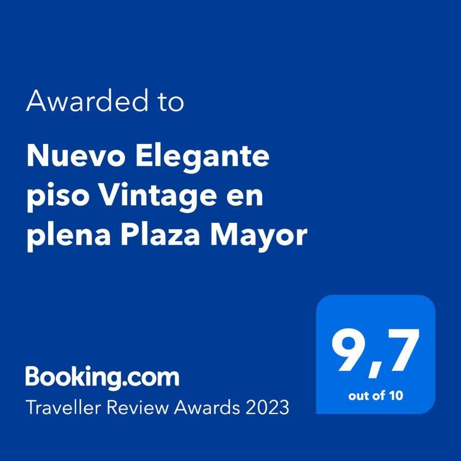 Nuevo Elegante Piso Vintage En Plena Plaza Mayor Madrid Bagian luar foto